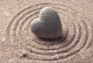 get your passion career ideal dream job - we help you transition up - image of calm heart zen garden