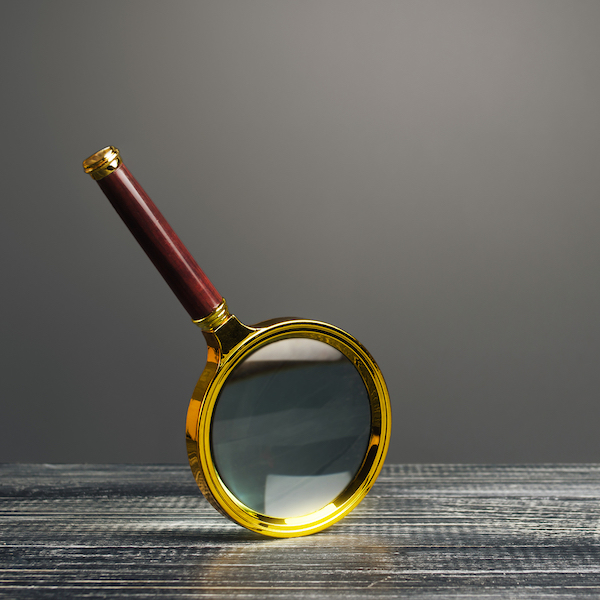 Career market research tips from Professional career coaching on how to Investigate Career Choices for the perfect job - image of magnifying glass